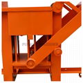 small manual interlocking clay brick block making machine  4