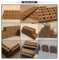 small manual interlocking clay brick block making machine  5