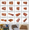 automatic interlocking clay brick block