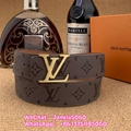 Inspired Men's Belt - Signature Monogram
