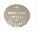 3V CR2477 Panasonic button cell battery for watch 4