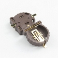 Battery holders for 3V button cell