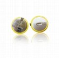 LIR2450 3.6v lithium ion button cell battery 120mah 