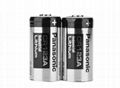 high quality smoke detector 3v lithium battery 1600mah CR123A 2