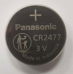 3V CR2477 Panasonic button cell battery for watch