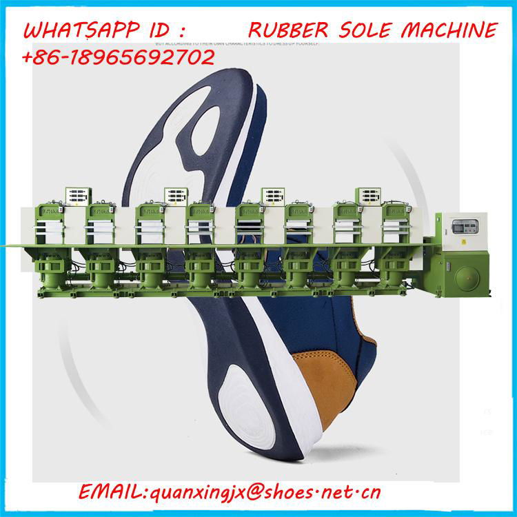 Rubber soles vulcanizing hydraulic press machine 3