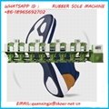 Rubber soles vulcanizing hydraulic press machine 3