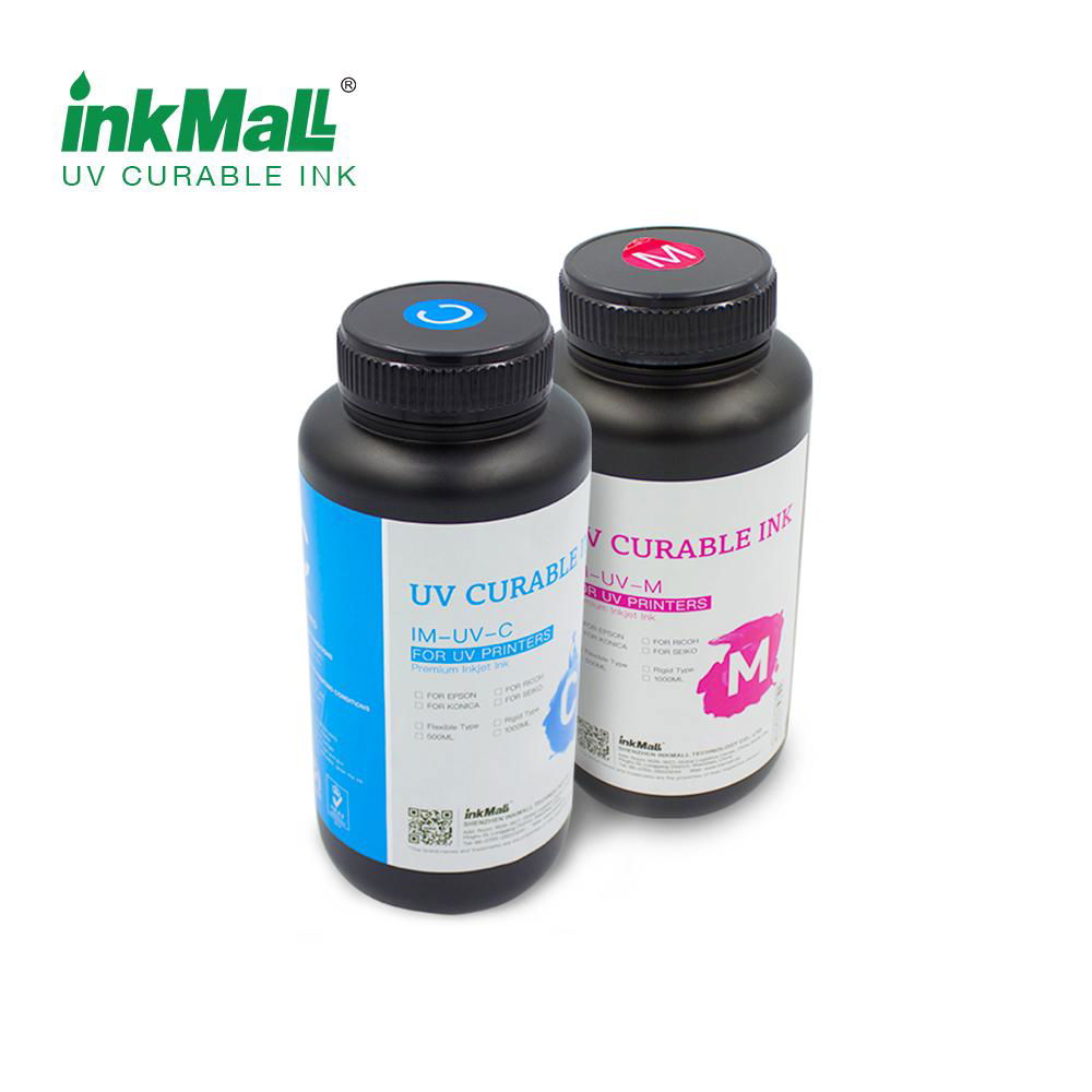 InkMall wholesale quick dry Led uv ink for uv printer with dx5 head 5
