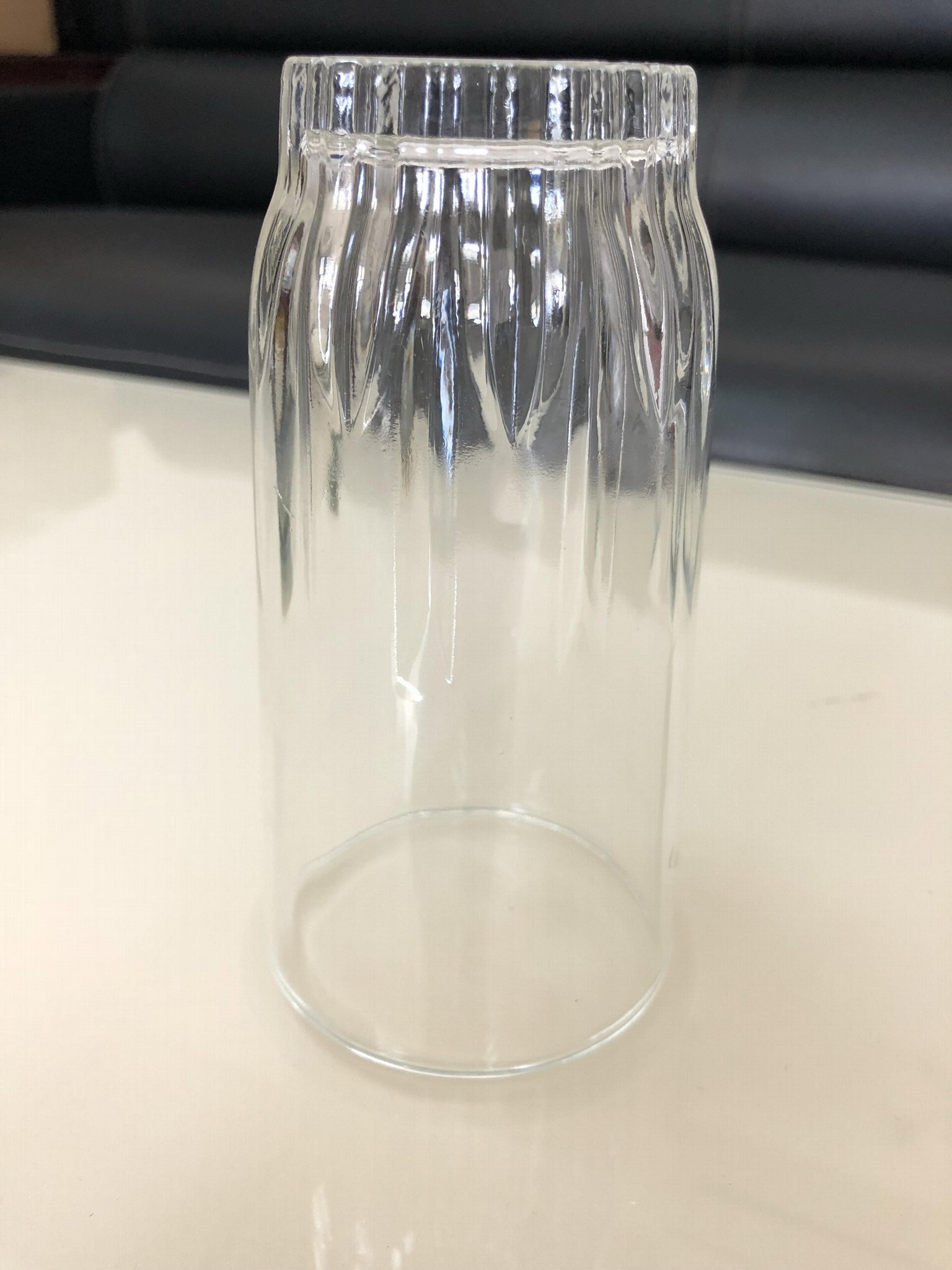High Quality V Shape Water and Juice Drinking Glass Cup IP12 2
