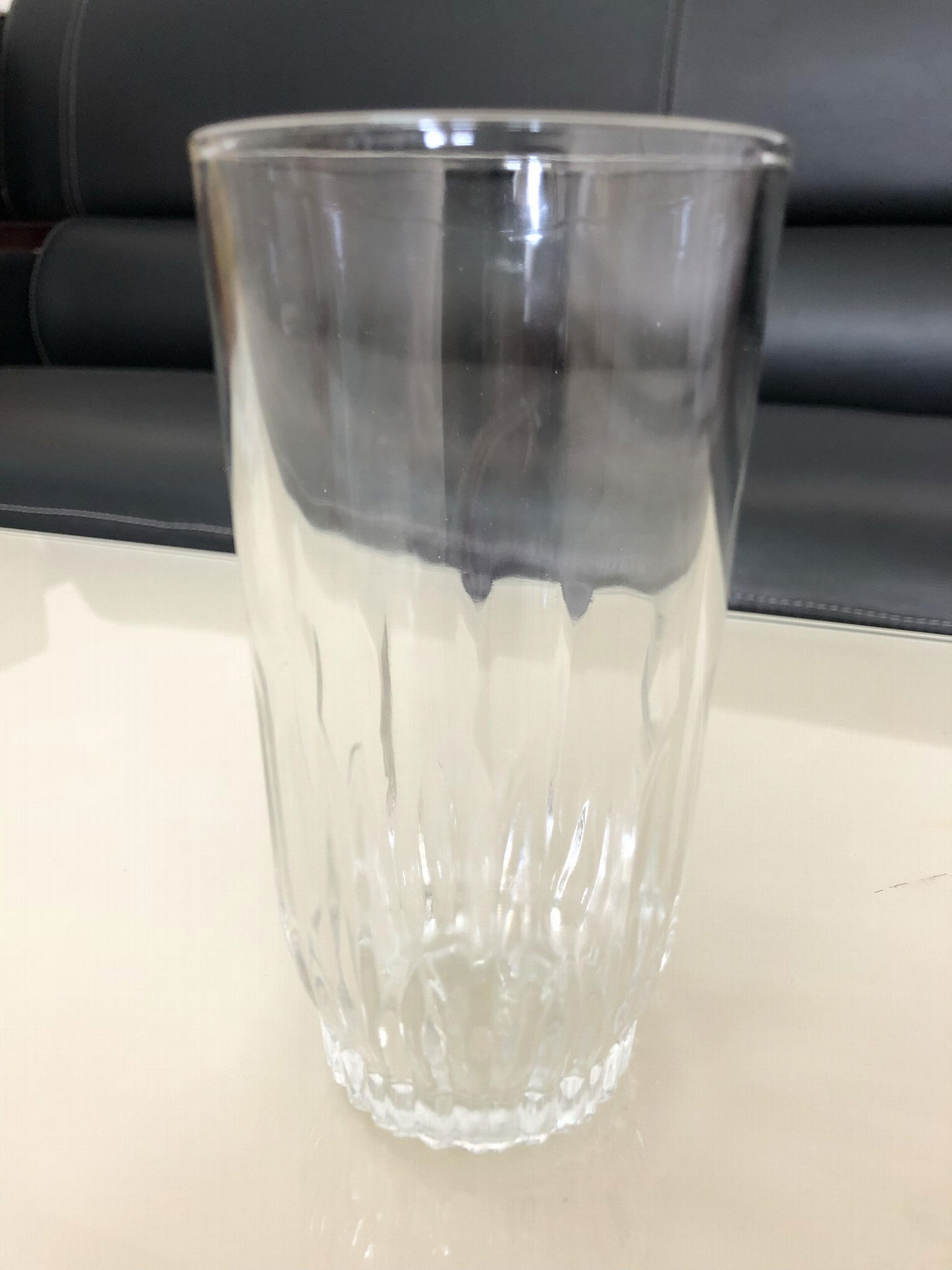 High Quality V Shape Water and Juice Drinking Glass Cup IP12 3