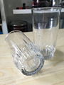 High Quality V Shape Water and Juice Drinking Glass Cup IP12