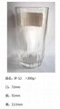 Machine Blown Drinking Glassware  Whisky Wine Glass Cup SDY-HH0466