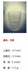 High Quality Clear Shining Drinking Glass Cup SDY-HH0297
