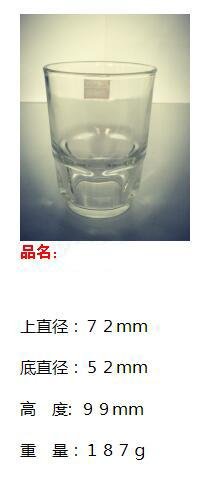 Eco-Friendly Single Wall Glass Cup with High Borosilicate Glass SDY-HH0298 2