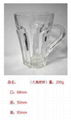 New Design Fish Shaped Water Glass Cup SDY-HH0312