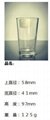 Hotsale 380ml Clear Crystal Juice Glass Cup SDY-HH0329