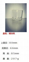 Toughened Whisky Glass Cup with Good Price for Drinking SDY-HH0352