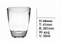 Wholesale Clear Cheap fashion Drinking Glass Cup SDY-F0002 1