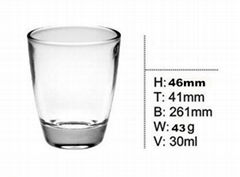 Wholesale Clear Cheap fashion Drinking Glass Cup SDY-F0002