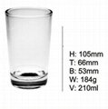 Ttransparent KTV Bar Counter Glass Milk Drink Tea Cup SDY-F0022 1