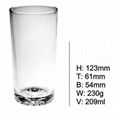 Customized Shape Colored Drinking Glass Cup in Irregular ShapeSDY-F0026 1