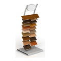 WD605 Wood Sample Parquet Display Rack