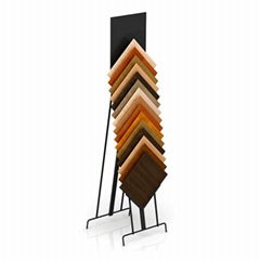 WD608 Wooden flooring showroom display rack