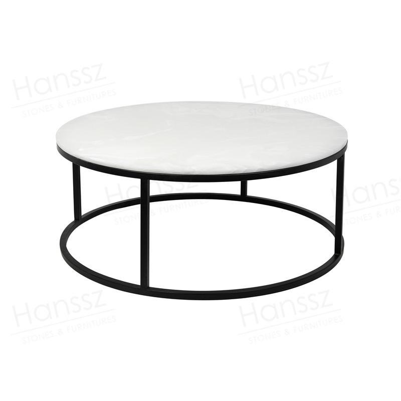 CT027 elle fancy furniture designs white marble coffee table
