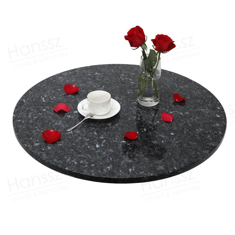 Blue pearl granite dining table  3