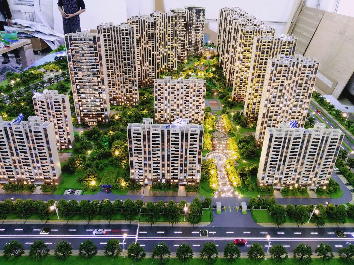 濱州翡麗之光沙盤模型 2