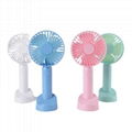 Portable Table Electric Rechargeable Folding Mini USB Fan with Power Bank 1