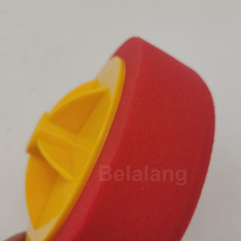 6inch 150mm Buffing & Polishing Foam Head Red/Medium 2