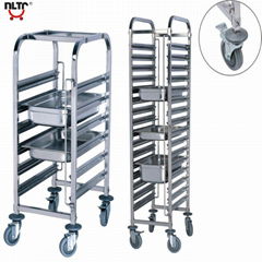  Stainless Steel Single Unit Rack Trolley(Knock-down)