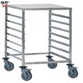 Stainless Steel Rack Trolley with