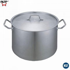 Short Body Stainless Steel Pot With Compound Bottom|(03 Style)