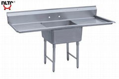 Stainless Steel Ameican Style Sink With Single Sink and Panels