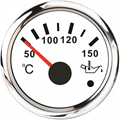  Motorcycle Marine Oil Temp Gauge Fuel Temperature Meters 