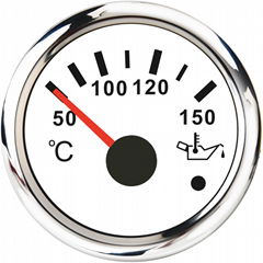 Motorcycle Marine Oil Temp Gauge Fuel Temperature Meters