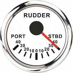 52mm Universal Boat Rudder Angle Indicator Gauge