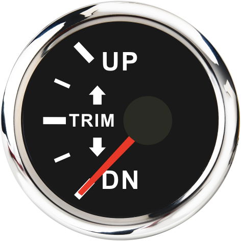 Universal Trim Meter Gauge for Marine Boat Yacht Vessels 2