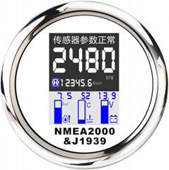 NMEA2000 Systems for Marine Boat Engine Monitoring