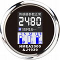 Nmea2000 systems designed to simplify the conversion of analogue engine parameters