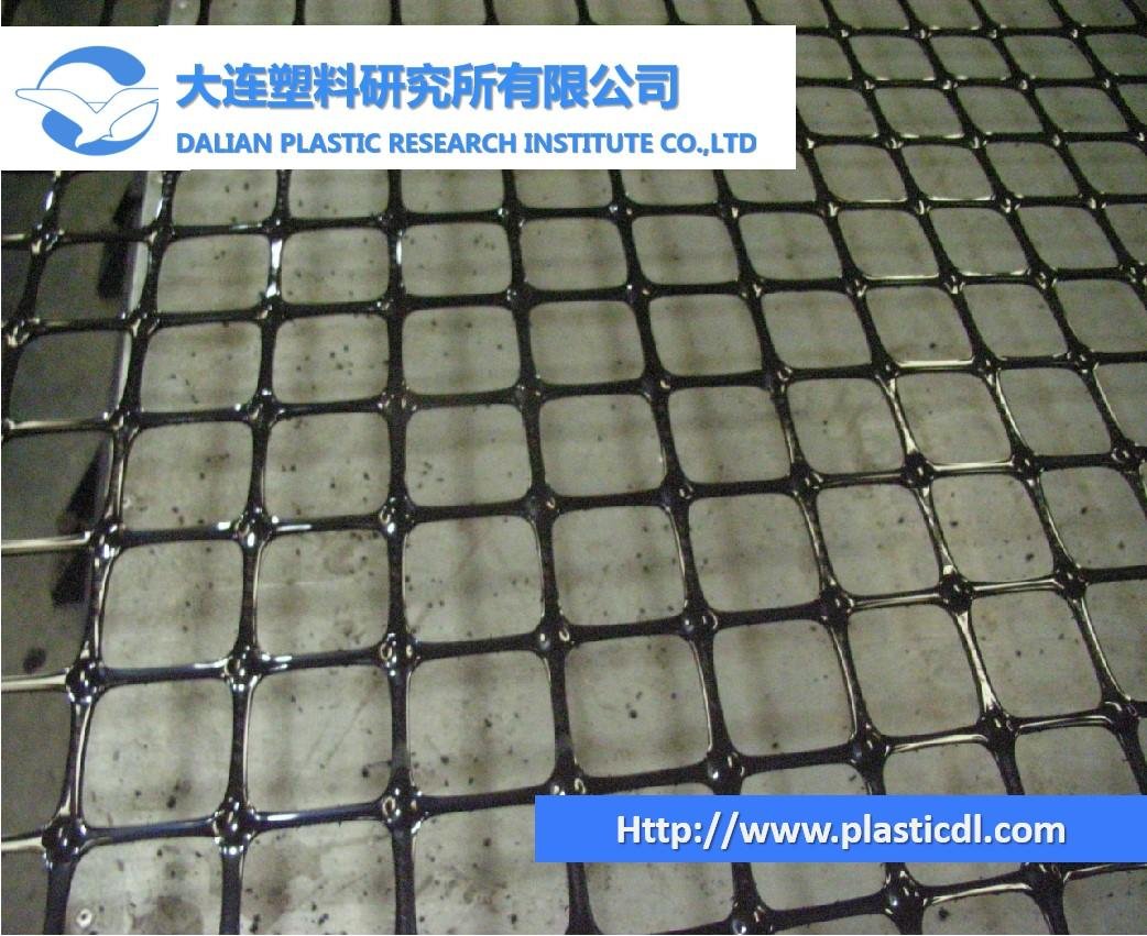 PP biaxial geogrid production line 2