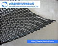 Geocomposite drainage net for landfill construction 