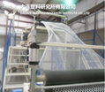 Plastic ridig net geonet production line 