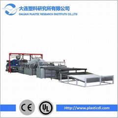 Air-core polymer coil mattress pillow cushion production line