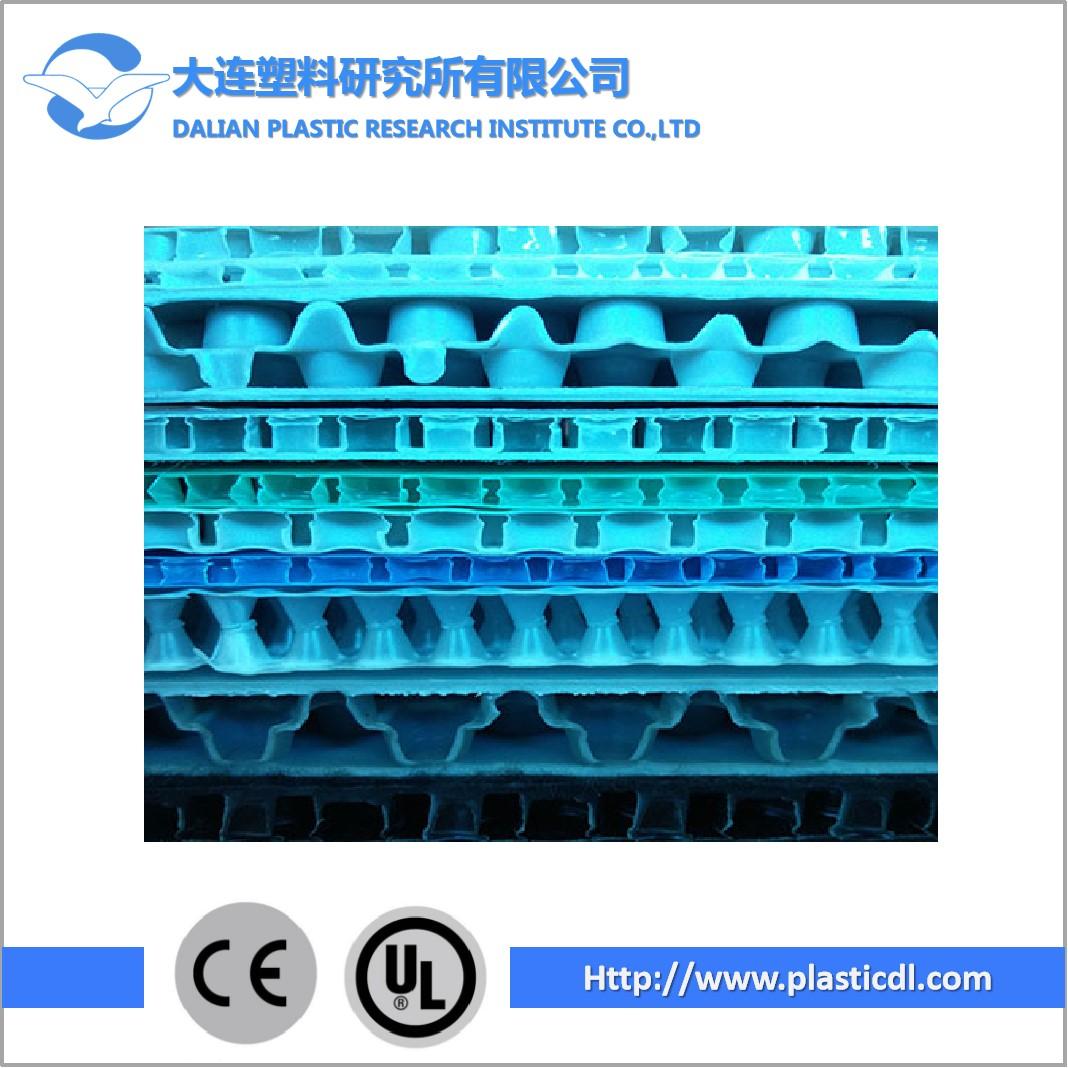 PE plastic honeycomb sheet /packaging board/ production line 3