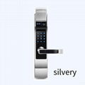 Fingerprint ID card smart locks Fingerprint password electronic door smart lock 4