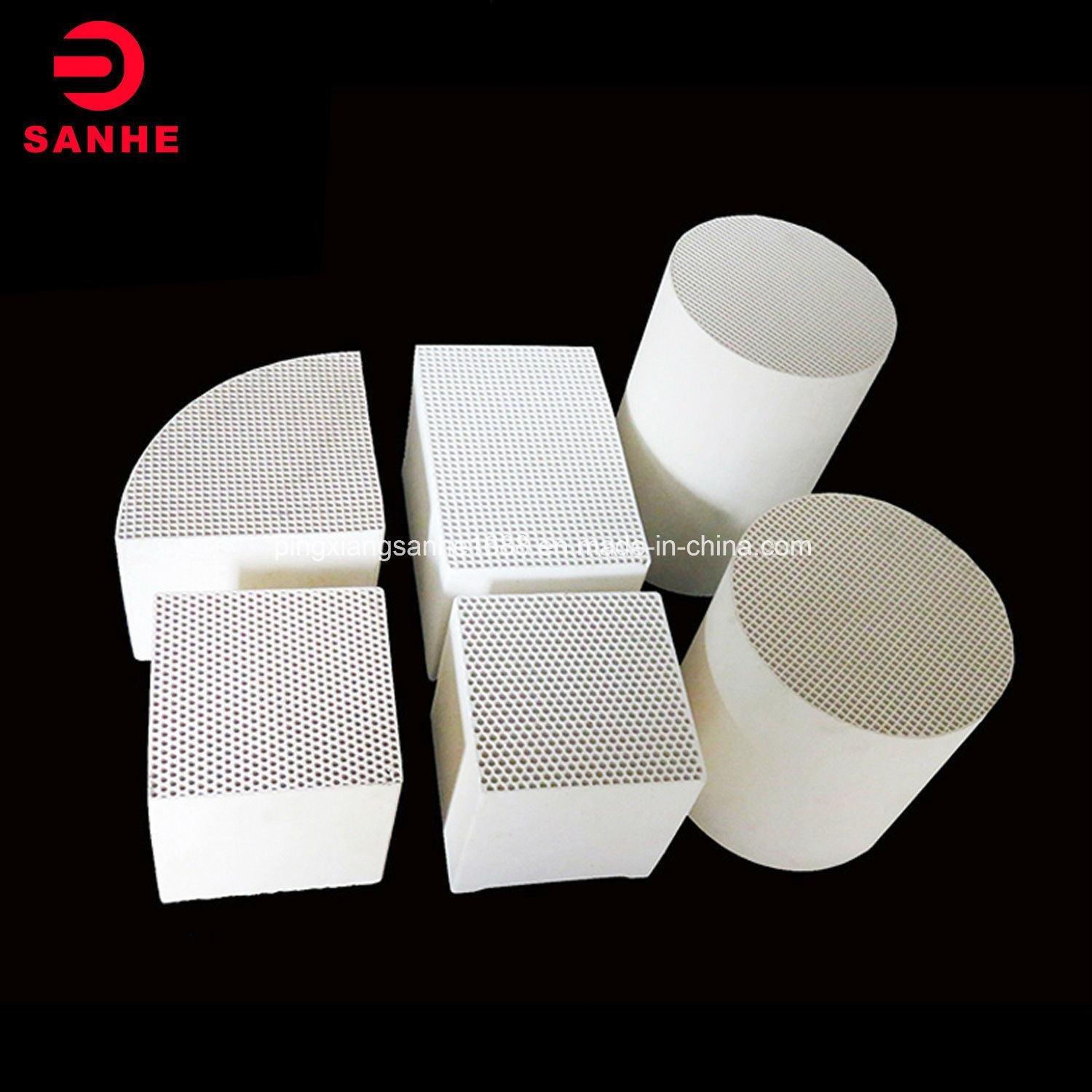 Refractory Honeycomb Ceramic Brick for Rto Heat Accumulate 150x150x300mm 3