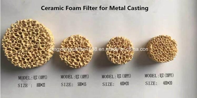 Zirconia Foam Ceramic for Steel Casting  3